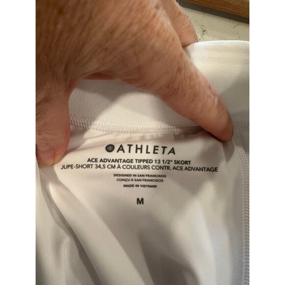 Athleta Ace Advantage Tipped Skirt Size M - Picture 6 of 6